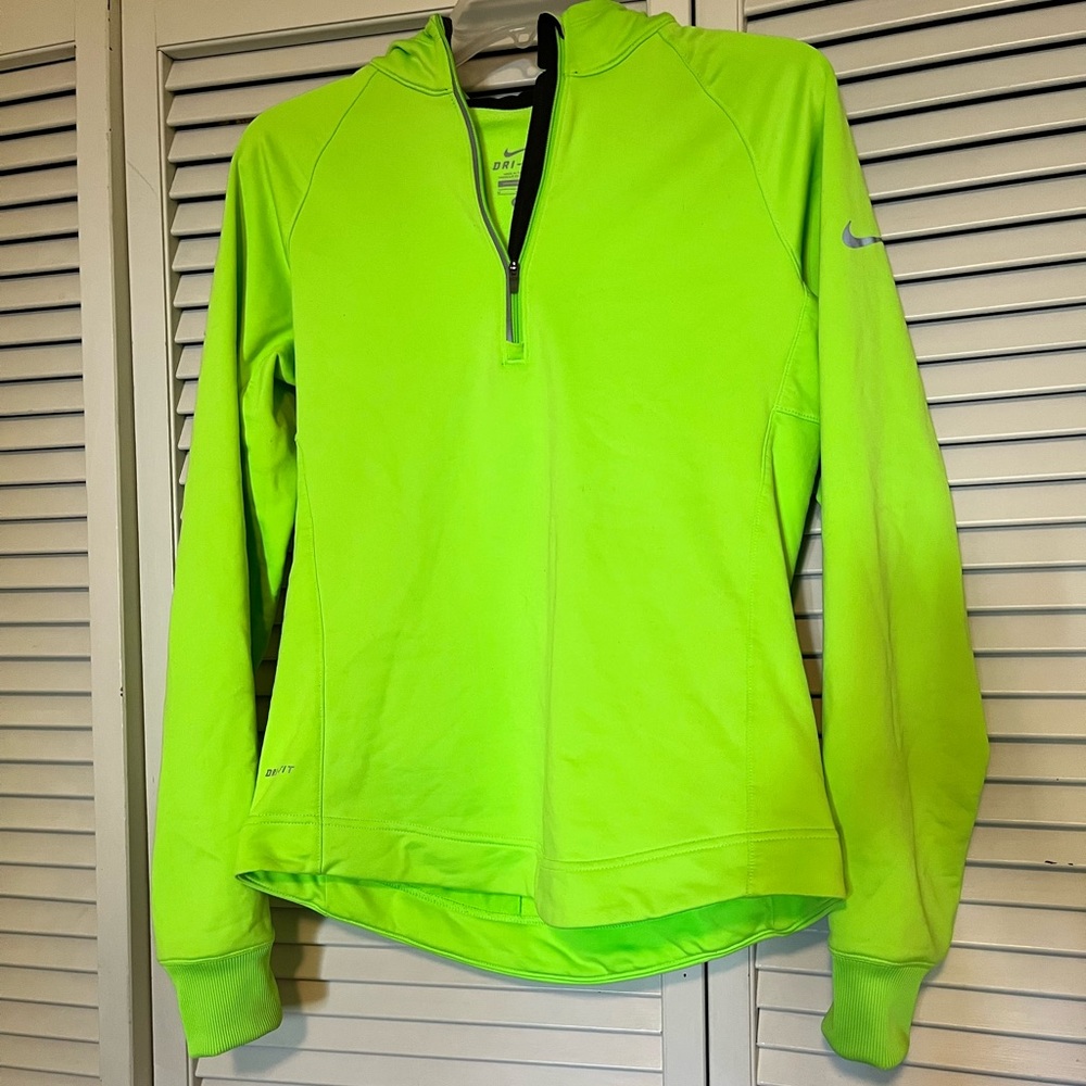 Nike fleece lined athletic jacket